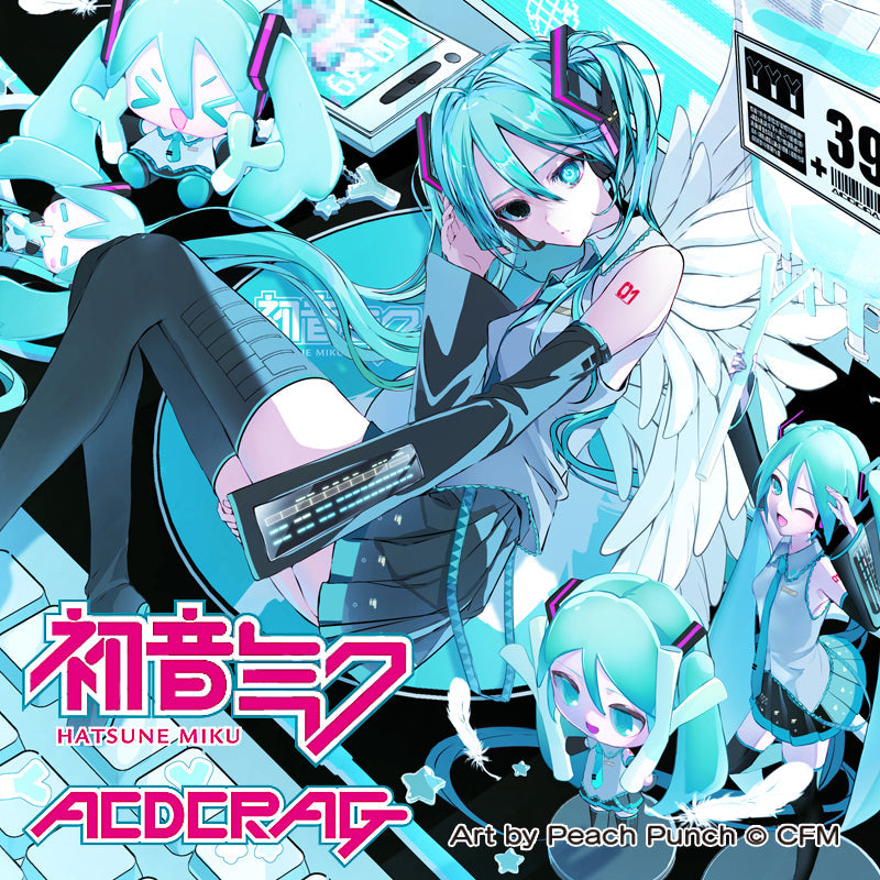 ACDC RAG x Hatsune Miku t-shirt