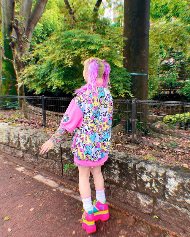 Ghost Girl Goods & 90884 “Happy Friends” jacket