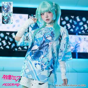ACDC RAG x Hatsune Miku t-shirt – Grumpy Bunny