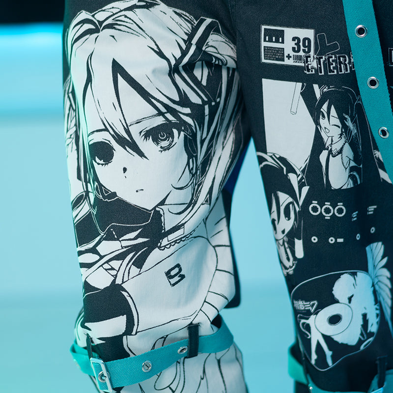 ACDC RAG x Hatsune Miku trousers