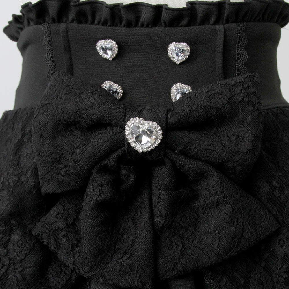 Dear My Love frilly lace ribbon skirt