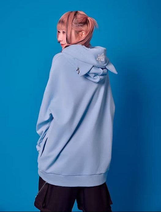 Psycho Nation x Rene collab "Gamer Cat" hoodie