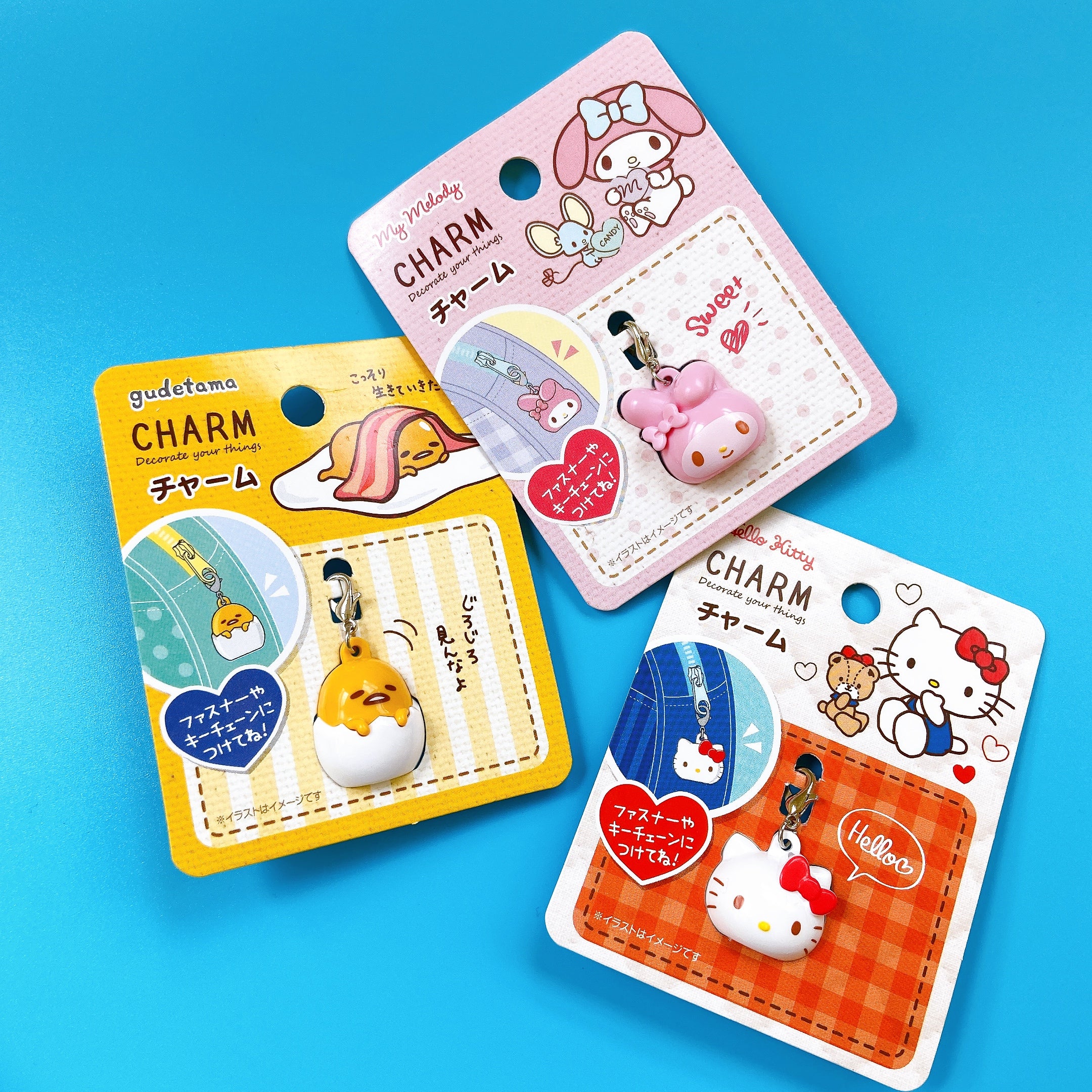 Sanrio Gudetama zipper charm ~ LAST ONE!