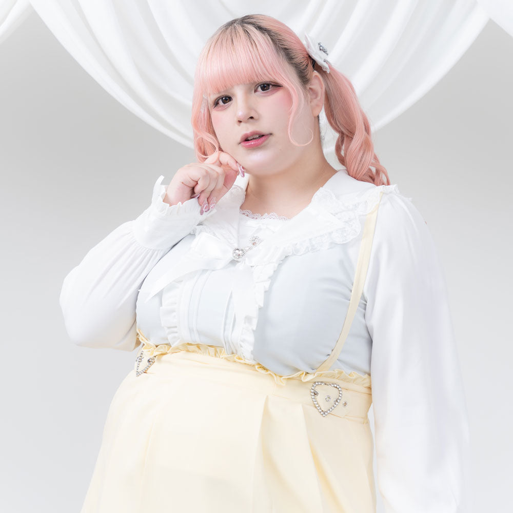 Dear My Love Whip tailored sailor blouse