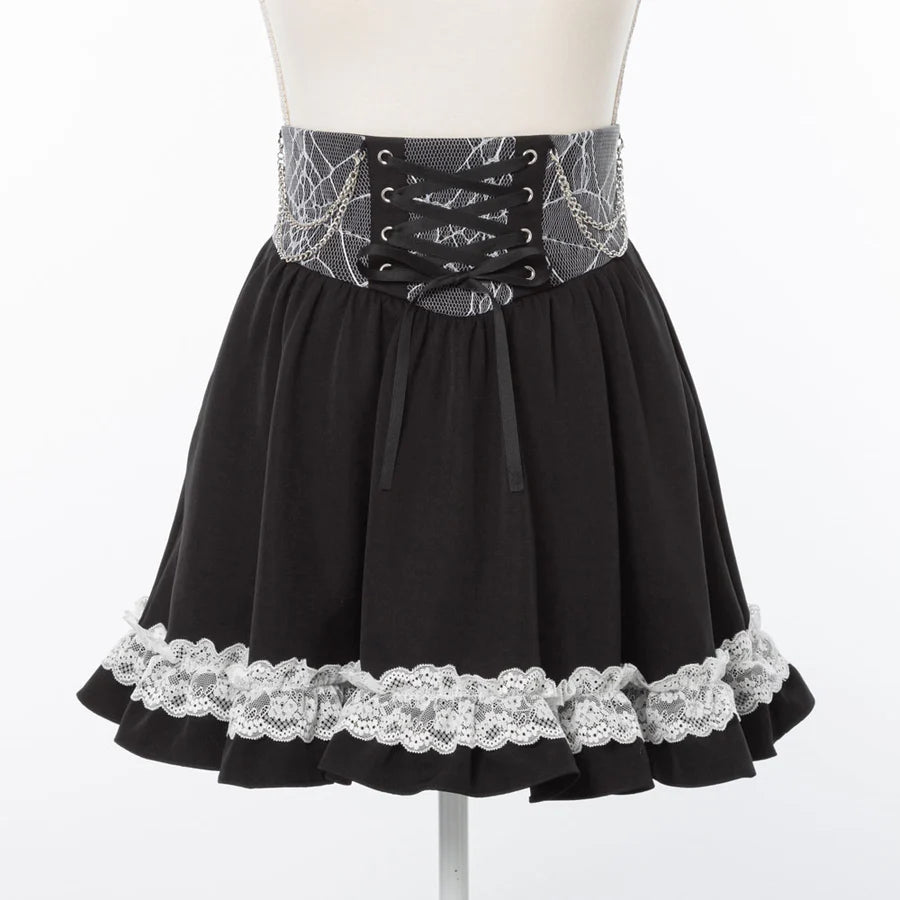 Dear My Love spiderweb skirt