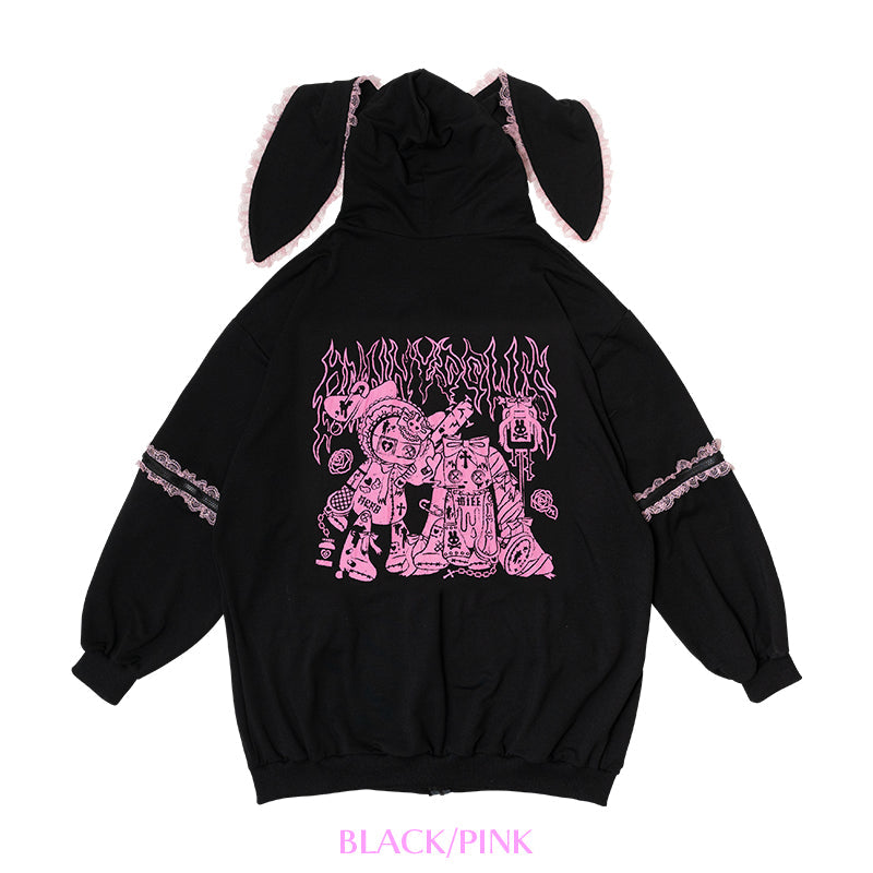 ACDC RAG Punky Bunny "Usamimi" hoodie