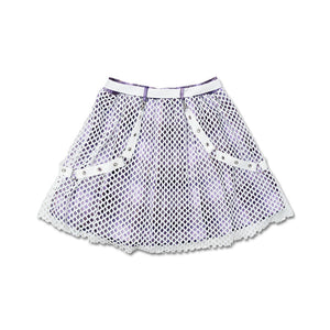 ACDC RAG & Gloomy Bear pastel mesh skirt