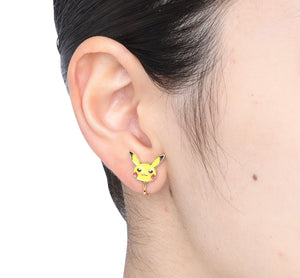 Pokémon Center Pikachu clip-on stud earring