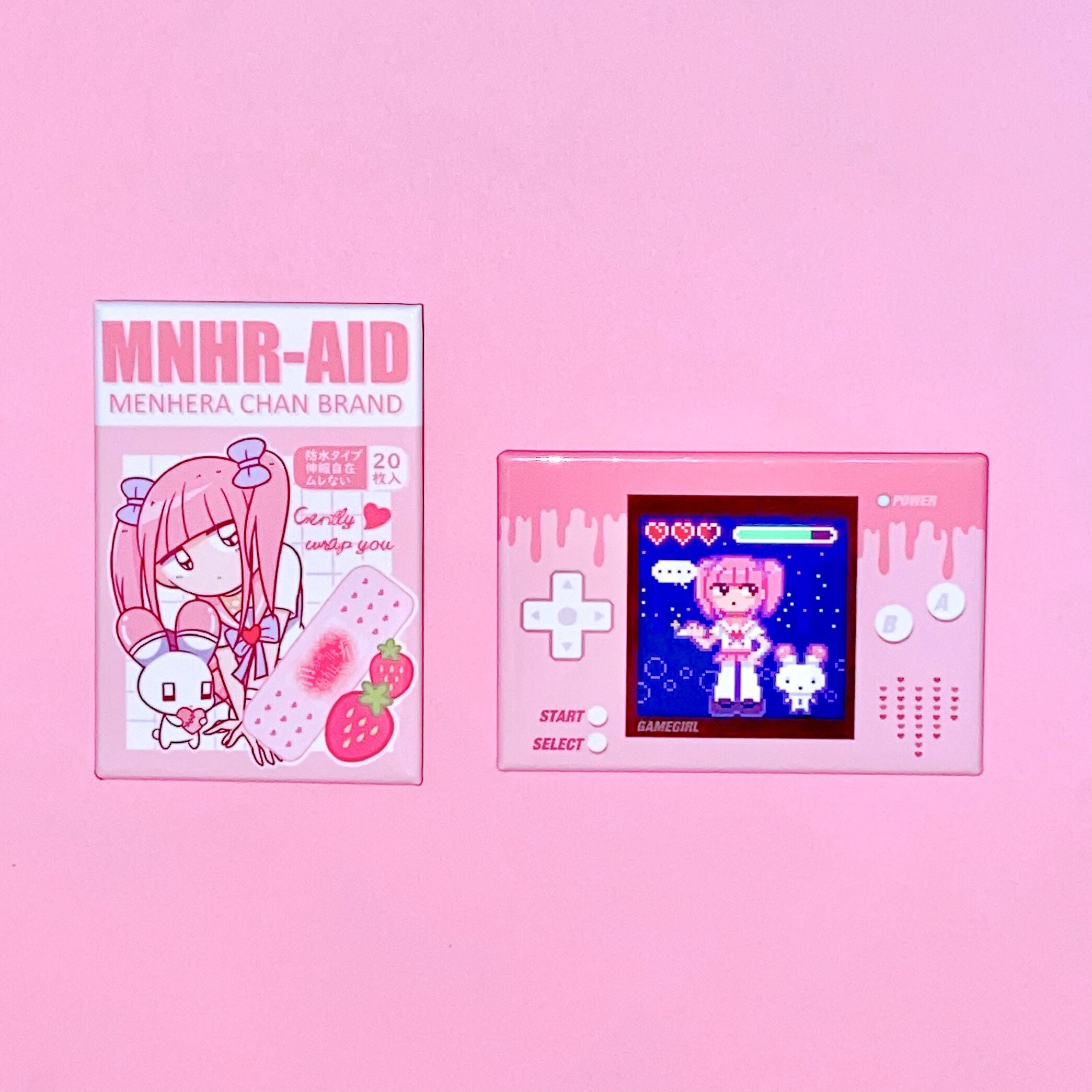 Menherchan band-aid badge