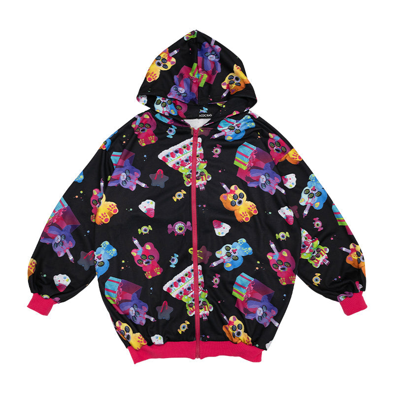 ACDC RAG Mad B-Day black zip hoodie