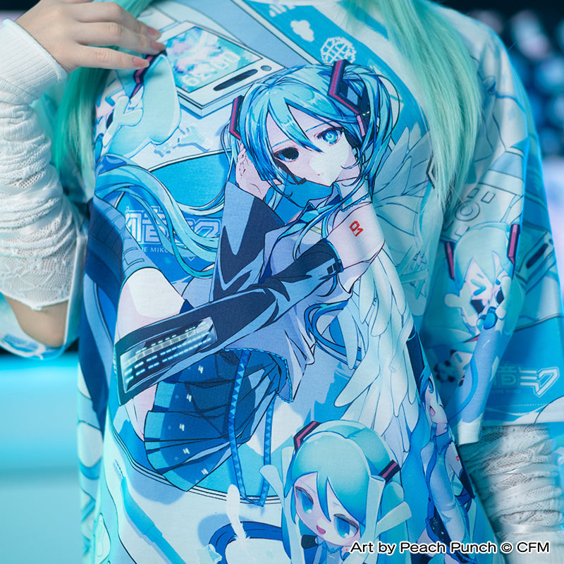 ACDC RAG x Hatsune Miku t-shirt