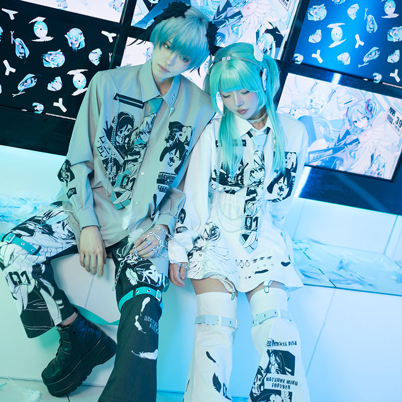 ACDC RAG x Hatsune Miku trousers