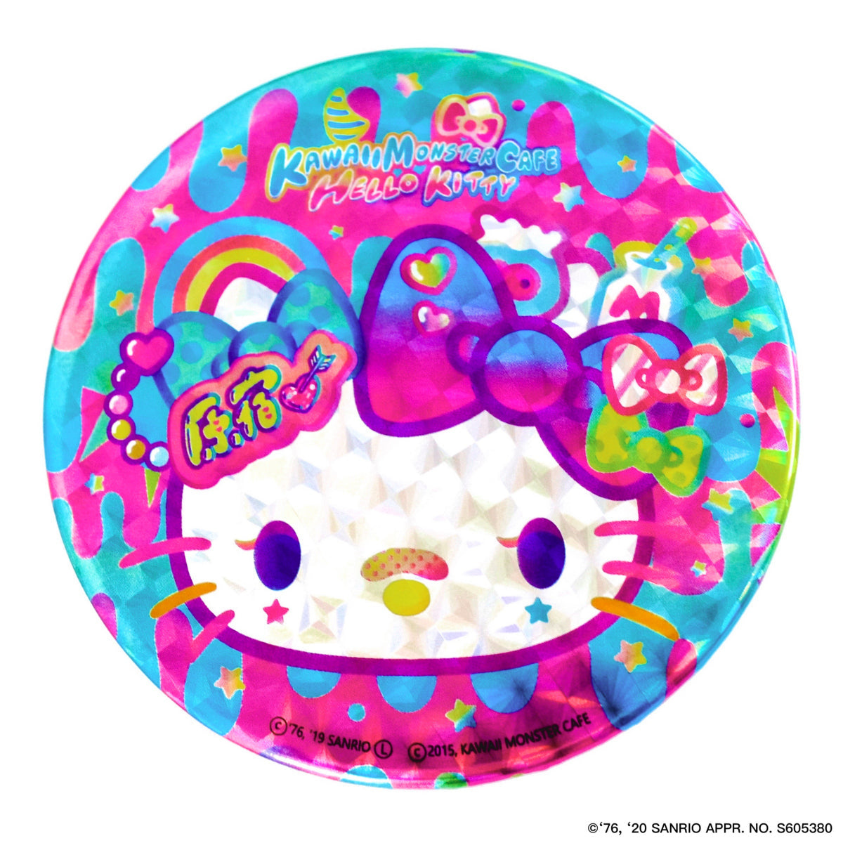 6% Dokidoki Kawaii Monster Cafe & Hello Kitty & Choppy badges