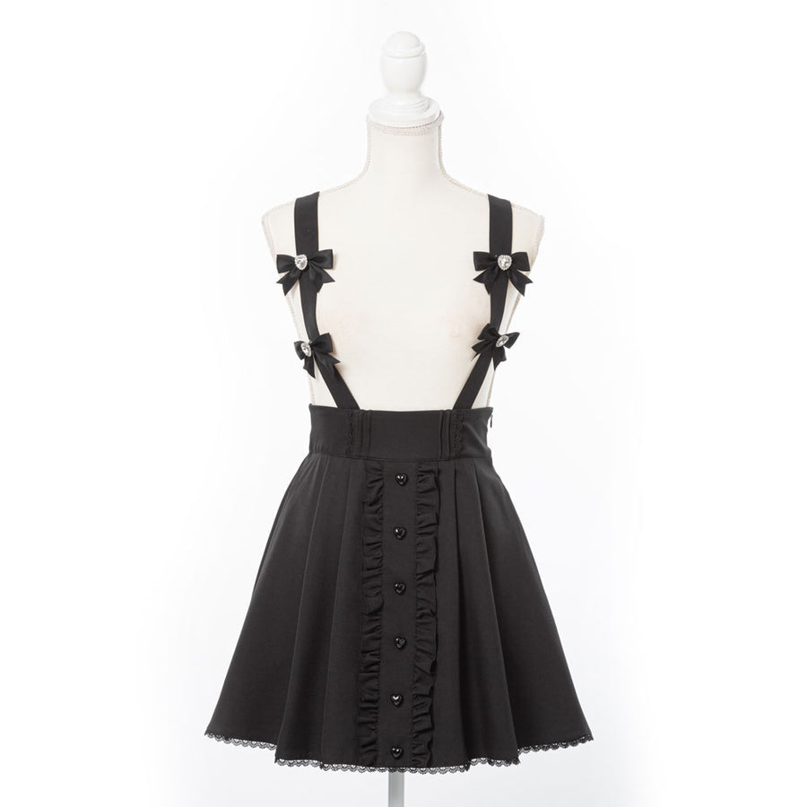 Dear My Love Whip "Suspenders Ribbon" Skirt