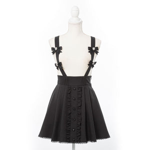 Dear My Love Whip "Suspenders Ribbon" Skirt