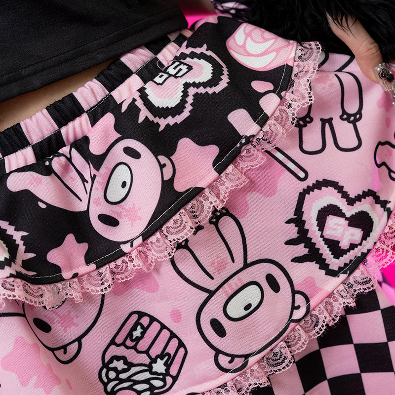 ACDC RAG, Gloomy Bear & Sophie Powers "Cake" skirt