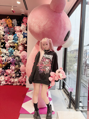 Hypercore x Gloomy Bear collab sweatshirt