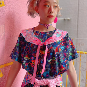 6% Dokidoki "Colorful Riot" sailor collar