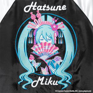 Listen Flavor x Hatsune Miku satin jacket