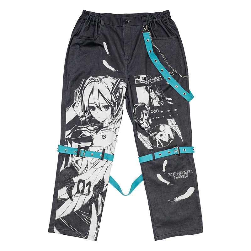 ACDC RAG x Hatsune Miku trousers