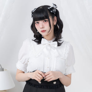 Dear My Love sailor collar blouse – Grumpy Bunny