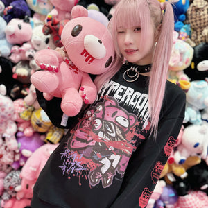 Hypercore x Gloomy Bear collab sweatshirt