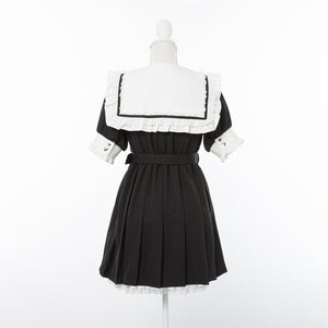 Dear My Love Whip "Lace Frill Sailor" dress