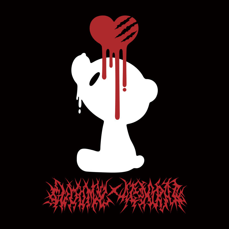 ACDC RAG & Gloomy Bear dark sleeveless top