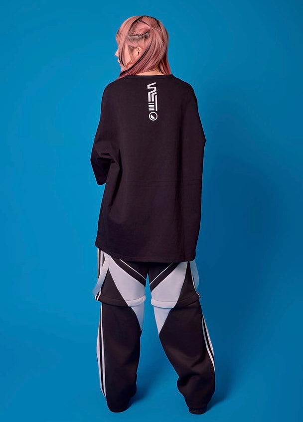 Psycho Nation x Rene "Cyberpunk" black t-shirt ~ LAST ONE!