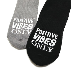 Hypercore "Bones" Positive Vibes Only socks