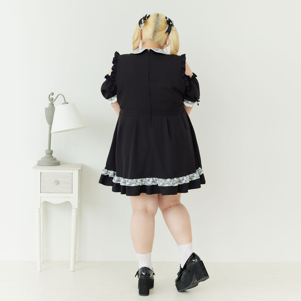 Dear My Love Whip "Kirakira Bijou lace frill" dress