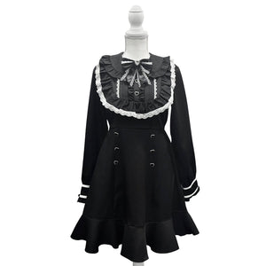 Dear My Love Whip "Yoke Frill Flare" dress