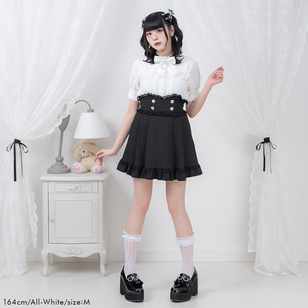 Dear My Love sailor collar blouse