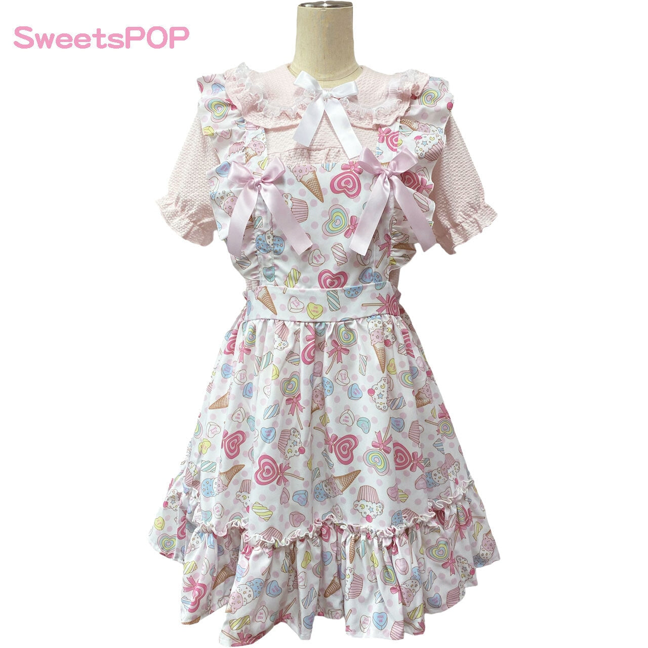 Nile Perch fairy kei "Candy" dress