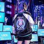 Listen Flavor x Hatsune Miku satin jacket