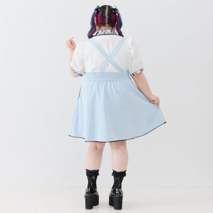 Dear My Love Whip "Suspenders Ribbon" Skirt