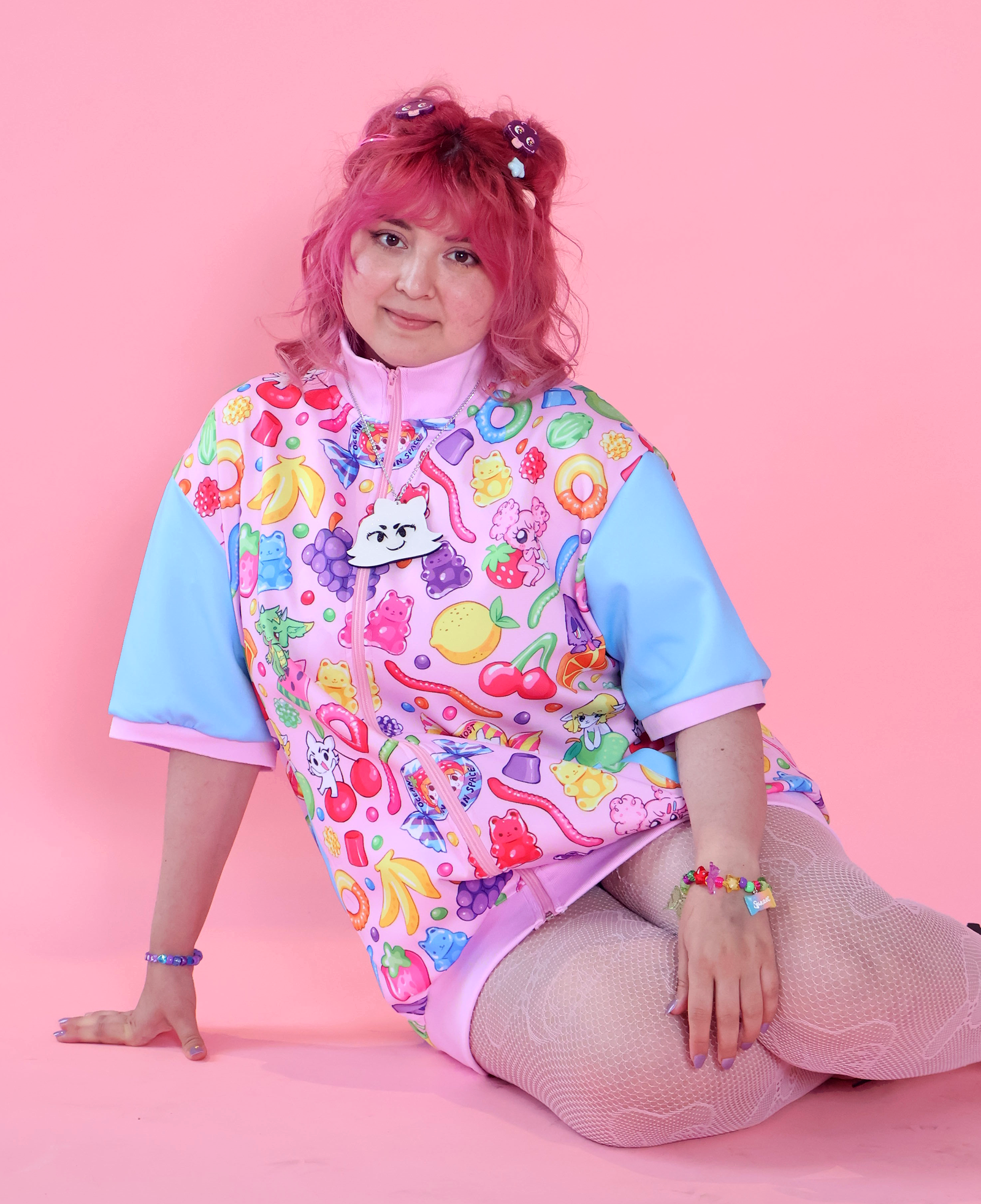 Ghost Girl Goods "Gummi Pop Jacket" (Cotton Candy)