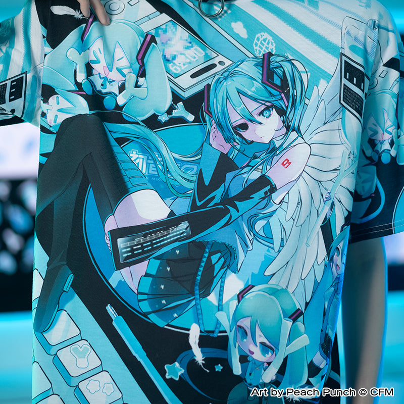 ACDC RAG x Hatsune Miku t-shirt