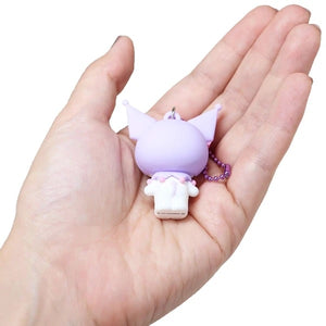 Sanrio Kuromi 3D figure keyring