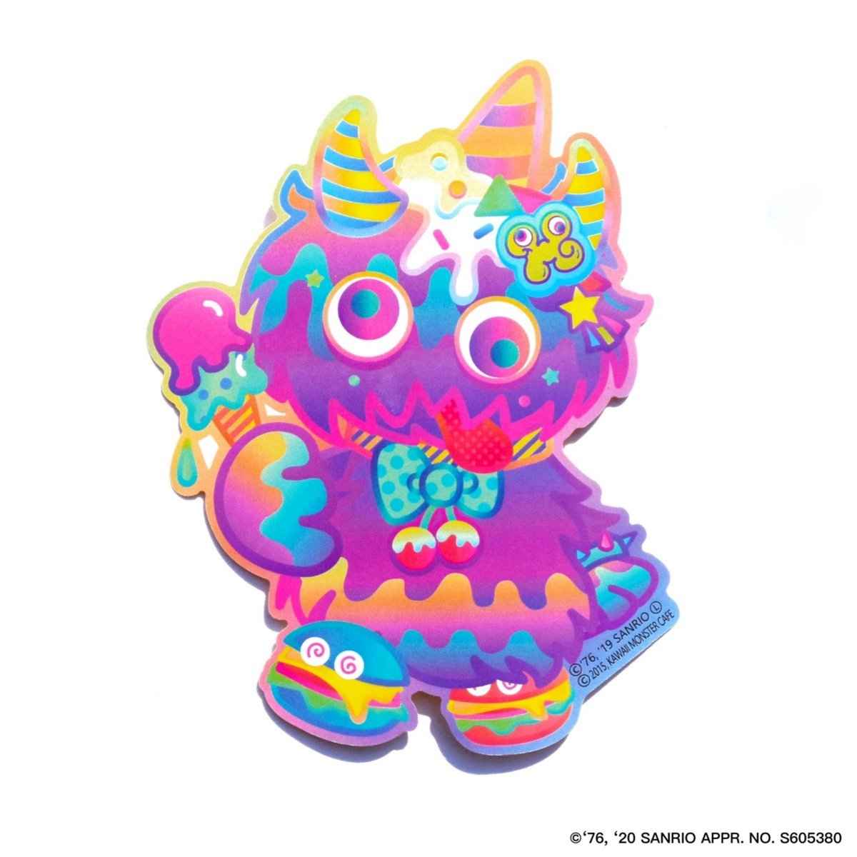 6% Dokidoki Kawaii Monster Cafe x Hello Kitty "Choppy" sticker