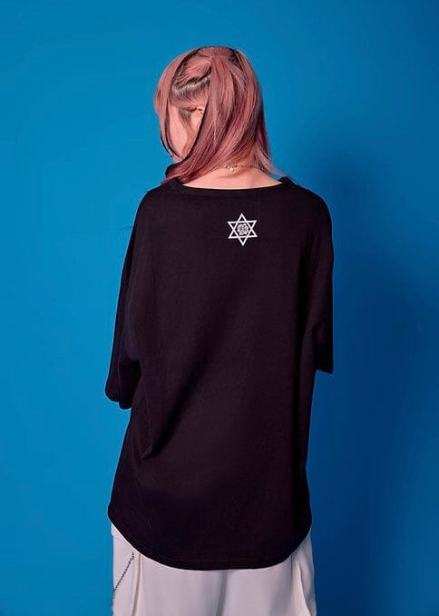 Psycho Nation x Rene "Gamer Cat" black t-shirt ~ LAST ONE!