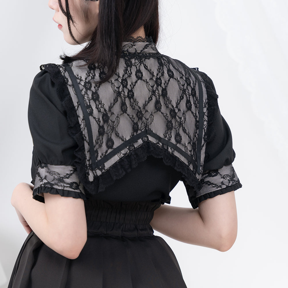 Dear My Love sailor collar blouse