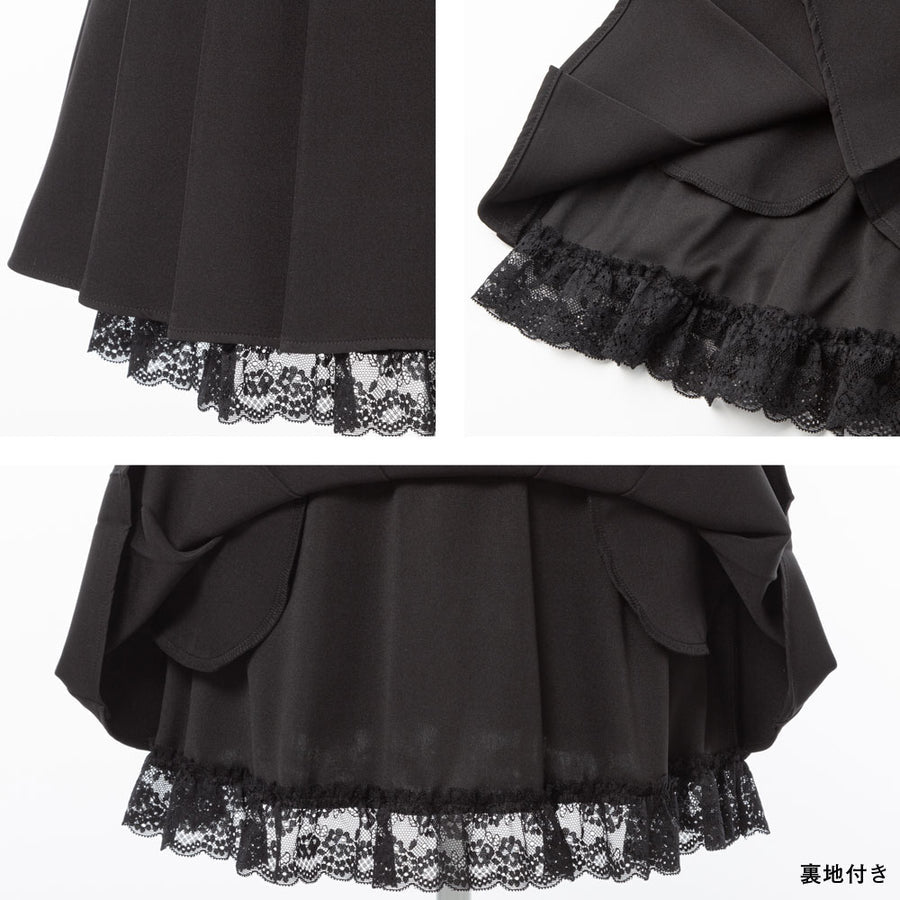 Dear My Love jirai kei heart stud skirt