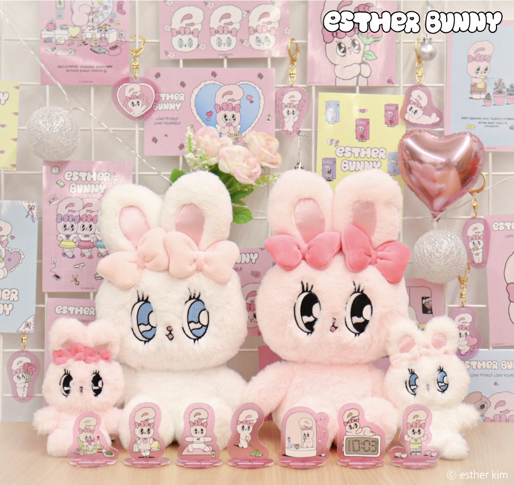 Esther Bunny plushie