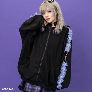 ACDC RAG "Love Punk" purple hoodie