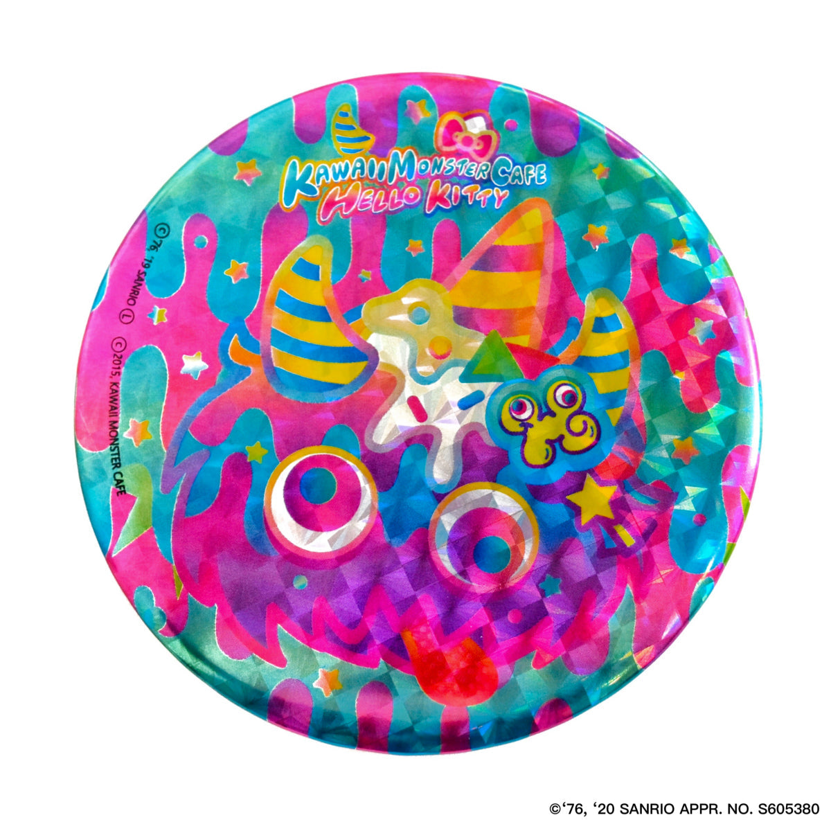 Kawaii Monster Cafe & Hello Kitty & Choppy badges