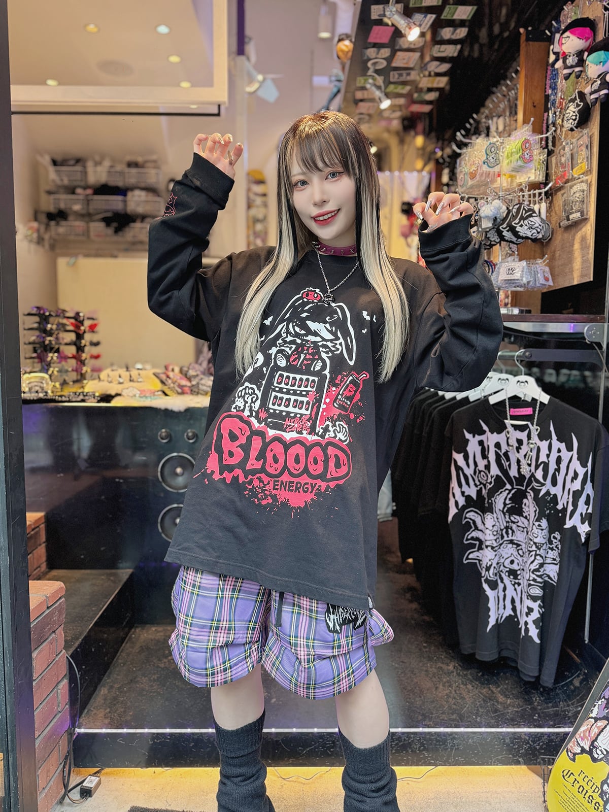 Hypercore "Bloood Energy" long sleeve t-shirt