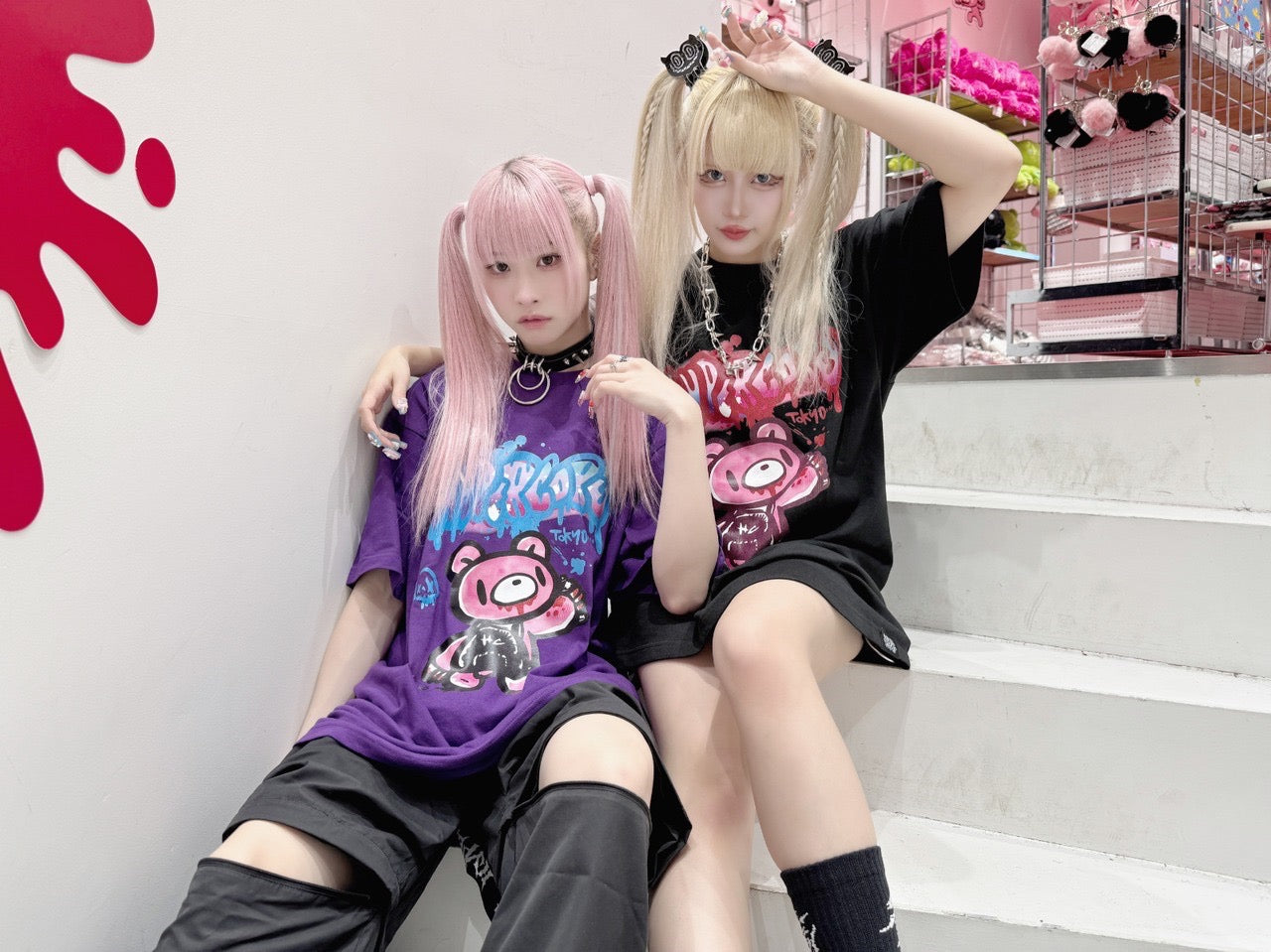 Hypercore x Gloomy Bear collab t-shirt