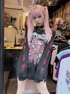 Hypercore x Gloomy Bear collab sweatshirt