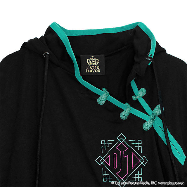 Listen Flavor x Hatsune Miku hoodie dress